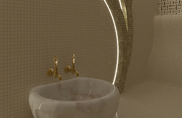 Хамам в частном доме 5,6 м2 фото